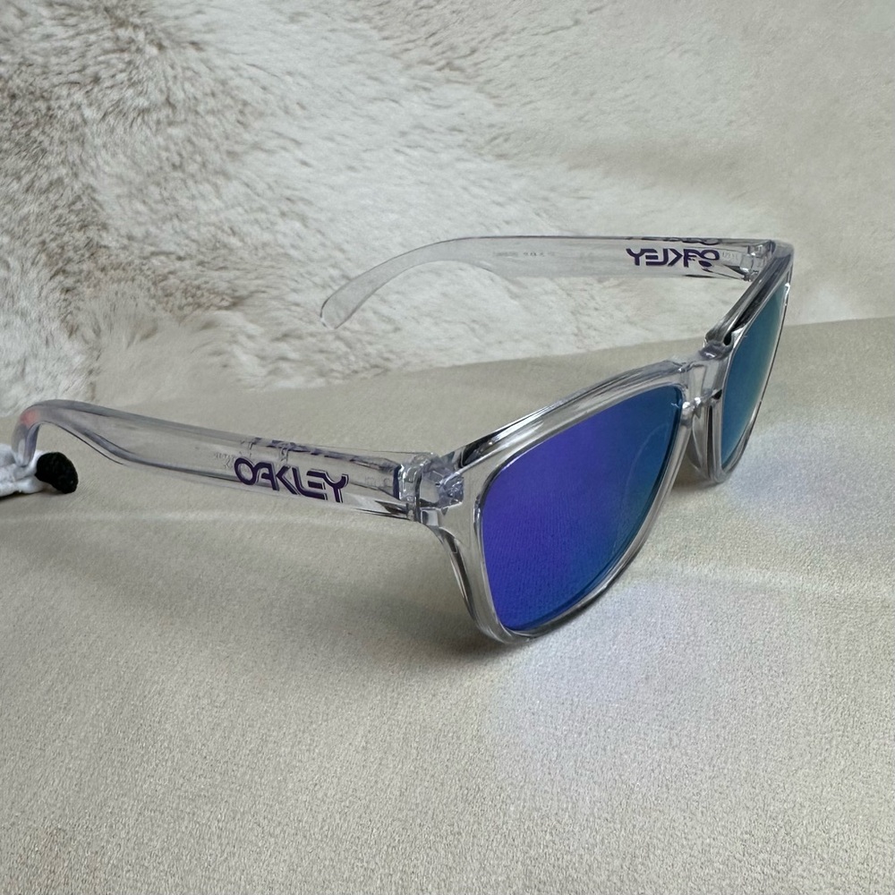 Oakley Frogskins 9006 with Violet Iridium Lenses - Picture 9 of 11
